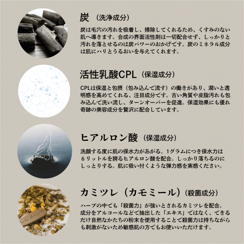 活性乳酸CPL配合】クレンジング石けん サボンブラック – 日本 活性乳酸CPL配合】クレンジング石けん サボンブラック – 日本